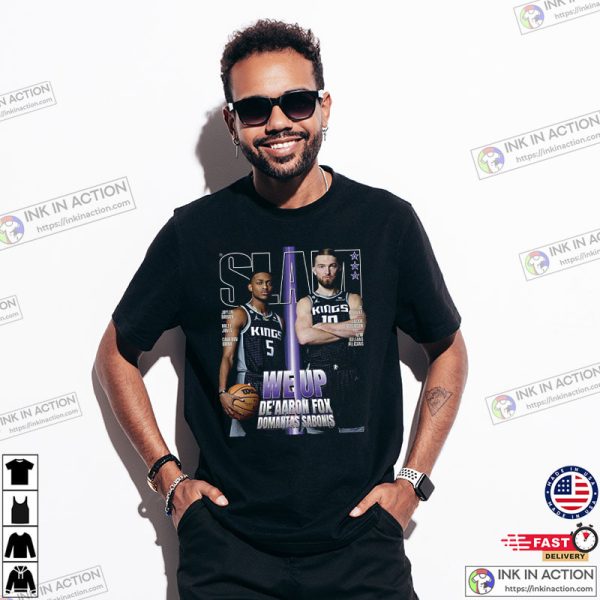 De’Aaron Fox And Domantas Sabonis Sacramento Kings T-Shirt