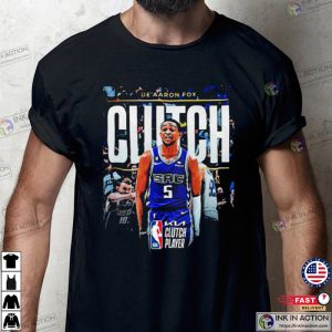 Deaaron Fox Clutch Player Shirt 2 Ink In Action