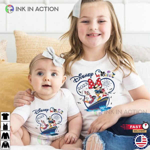 Disney Cruise Vacation 2023 Tee, Matching Family Trip Shirt