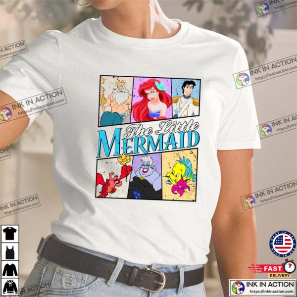 Disney The Little Mermaid Ariel Princess Shirt