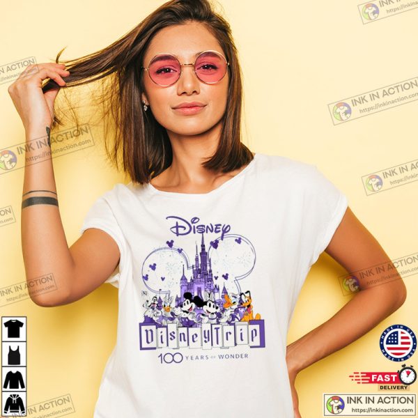 Disney trip 100 Years of Wonder, Disney Family Shirt