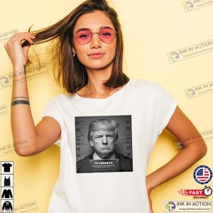 Donald Trump Arrested Mugshot Shirt