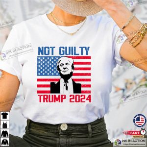 Donald Trump Mugshot Not Guilty donald trumps shirts 2 Ink In Action
