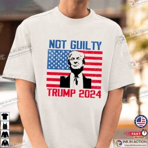 Donald Trump Mugshot Not Guilty donald trumps shirts 4 Ink In Action