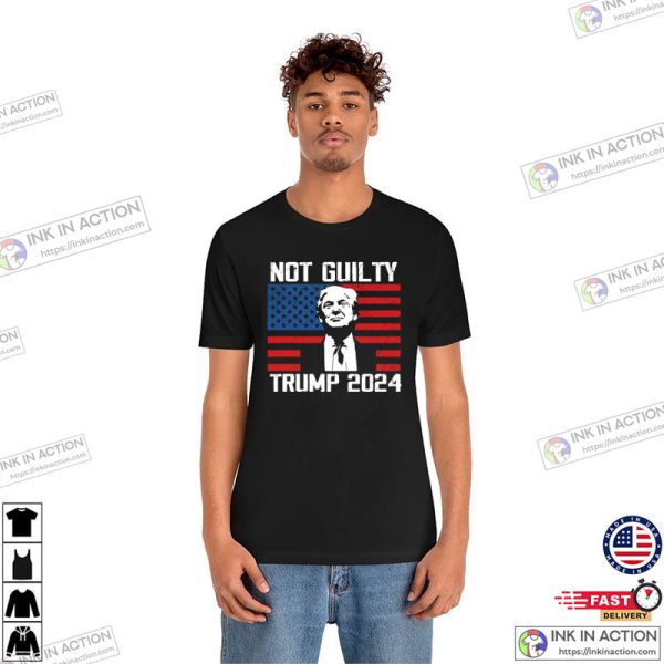 Donald Trump Mugshot Not Guilty Donald Trump’s Shirts