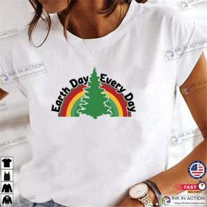 Earth Day Everyday Hiking Unisex T shirt 3 Ink In Action