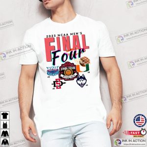 Final Four 2023 March Madness Shirt Road to Final Four Vintage Tee 2 Ink In Action