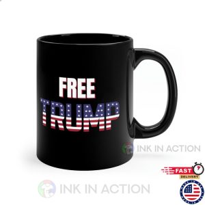 Free President Donald Trump Mug Political Tea Cup 1 Ink In Action