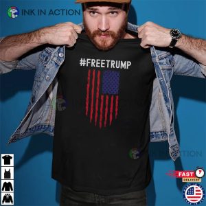 Free Trump T shirt 1 Ink In Action