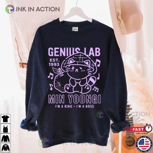 Genius Lab Shirt Agust D Daechwita Tee 1 Ink In Action