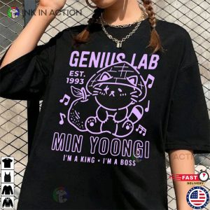 Genius Lab Shirt Agust D Daechwita Tee 2 Ink In Action