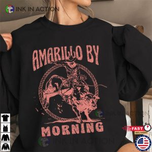 George Strait Amarillo By Mornin Vintage Style T Shirt 1 Ink In Action