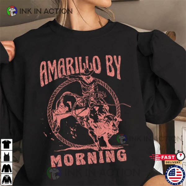 George Strait Amarillo By Mornin Vintage Style T-Shirt