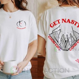 Get Nasty Good Girl Russ 2 Side Shirt 1 Ink In Action