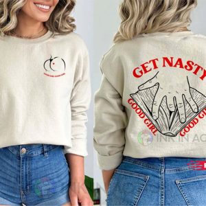 Get Nasty Good Girl Russ 2 Side Shirt 2 Ink In Action