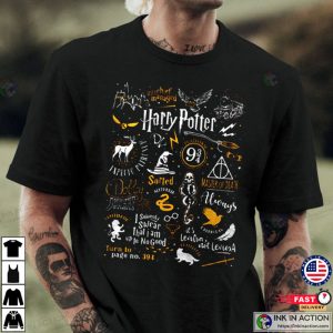 Harry Potter Infographic T-shirt