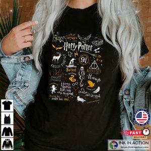 Harry Potter Infographic T-shirt