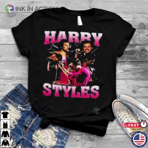 Harry Styles 90s Bootleg Vintage T Shirt 3 Ink In Action