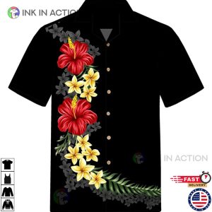 Hawaiian Black Elegance Shirt