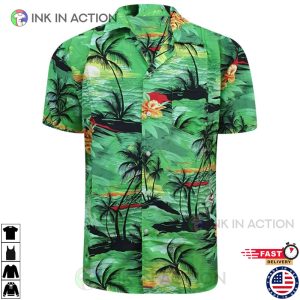Hawaiian Floral Print Shirt