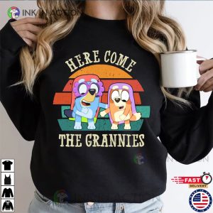 Here Come The Grannies T-shirt, Bluey Toddler