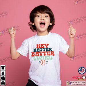 Hey Batter Batter Swing Tee baseball t shirts Ink In Action