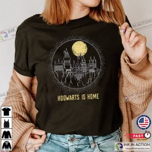 Hogwarts Is Home Redwolf T shirt 2 Ink In Action