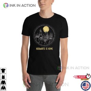 Hogwarts Is Home Redwolf T shirt 3 Ink In Action