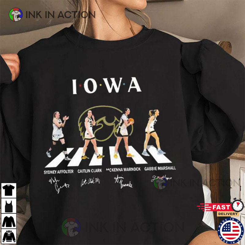 Caitlin Clark Signed Jersey Iowa Hawkeyes T Shirt - lukifo