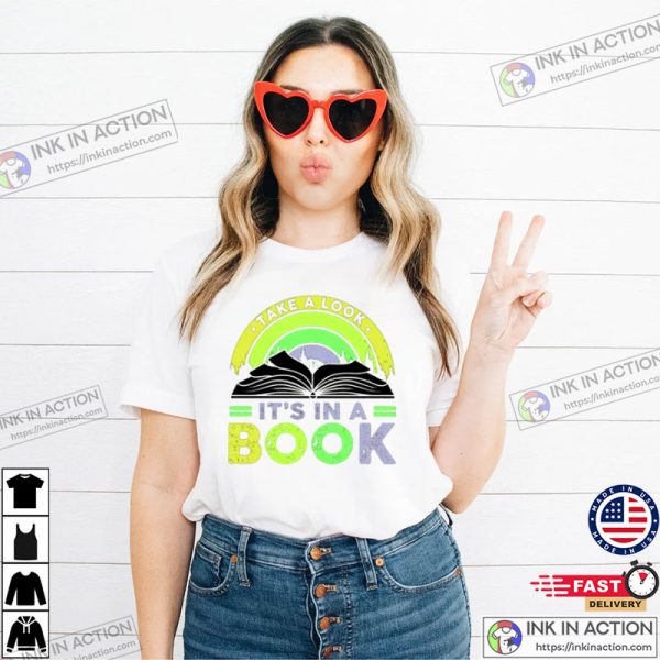 It’s In a Book Book Lovers Shirt