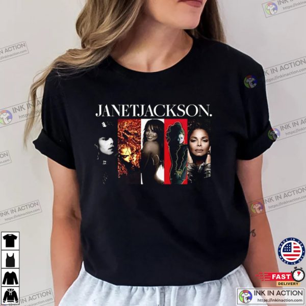 Janet Jackson Collection Singer, Janet Jackson Together Again Tour 2023 Shirt