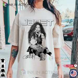 Janet Jackson Concert 2023 T-shirt