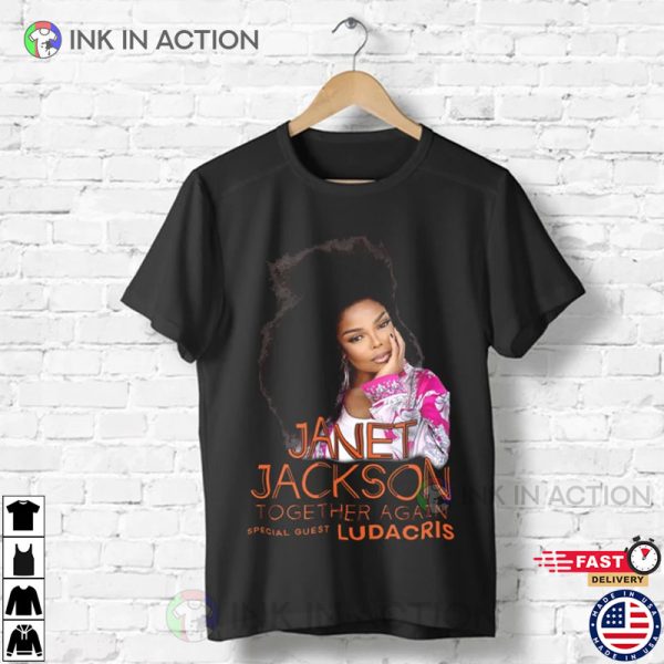 Janet Jackson Together Again Tour 2023 T-Shirt