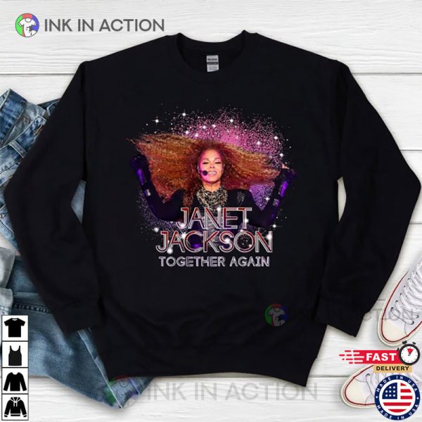 Janet Jackson Together Again Tour 2023 Shirt