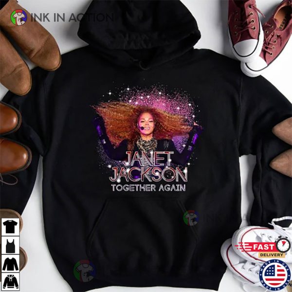 Janet Jackson Together Again Tour 2023 Shirt