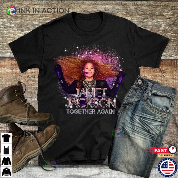 Janet Jackson Together Again Tour 2023 Shirt