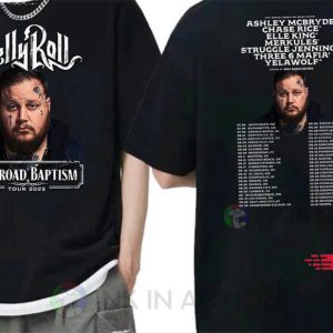 Jelly Roll Concert 2023, Jelly Roll Backroad Baptism 2023 Tour Shirt