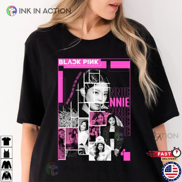 Jennie Kim BLACKPINK T-Shirt, Blackpink Merch