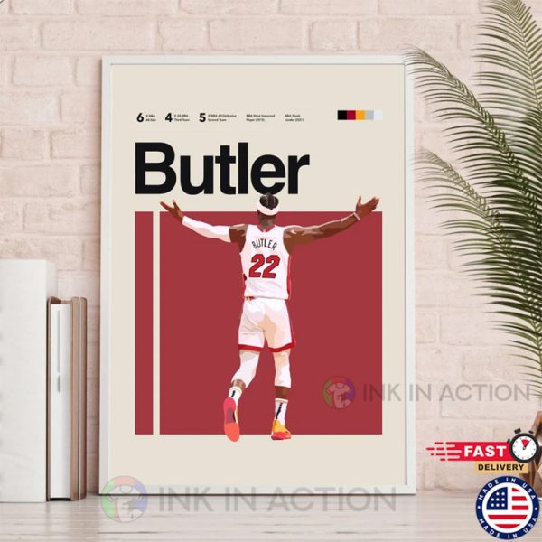 Jimmy Butler Miami Heat Poster