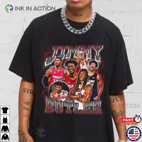 Jimmy Butler Vintage 90s Shirt, Jimmy Butler Bootleg