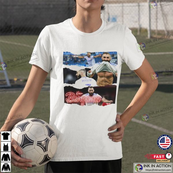 Karim Benzema 90s Style Vintage Graphic Shirt