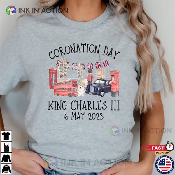 King Charles III Coronation Shirt, Coronation Souvenir