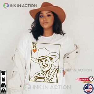 King of Country Music Graphic T shirt 2 Ink In Action