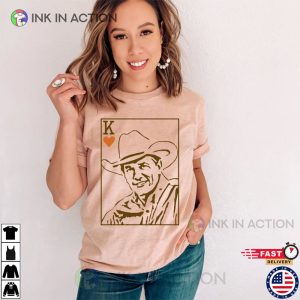 King of Country Music Graphic T shirt 3 Ink In Action