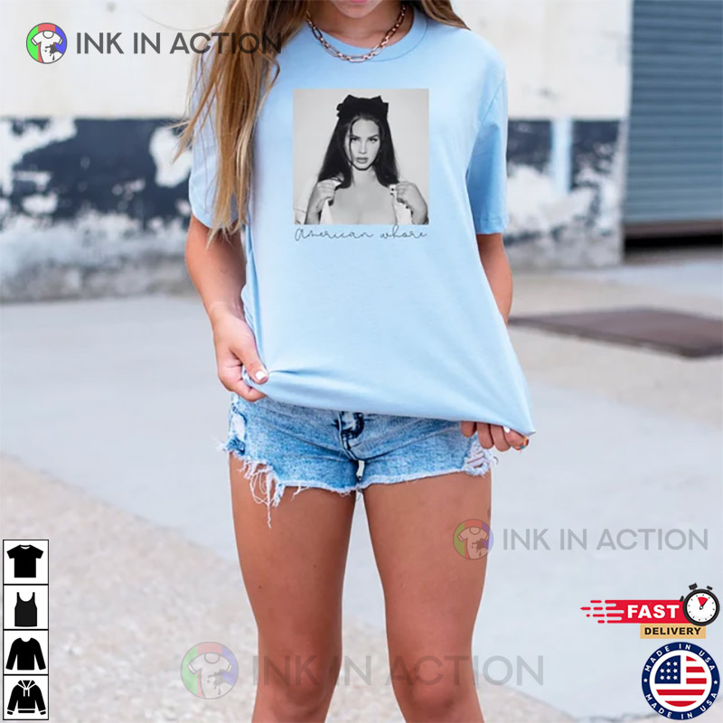 Lana Del Rey American Whore T-shirt