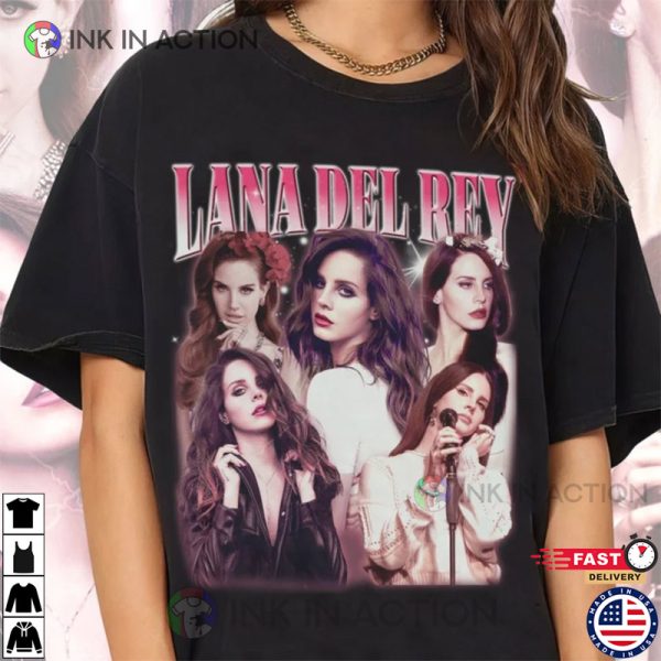 Lana Del Rey Vintage 90s Bootleg Classic Graphic Shirt