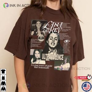 Lana Del Rey Vintage Tee Ultraviolence Graphic Shirt 5