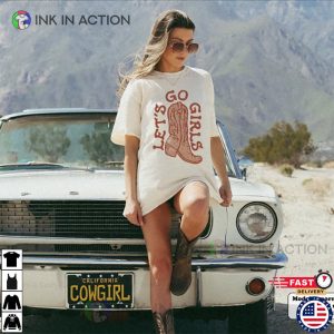 Lets Go Girls Comfort Colors Shirt Country Music Tee 1 Ink In Action