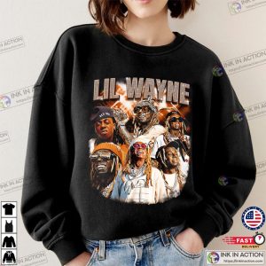 Lil Wayne 90s Rap Shirt, Lil Wayne T-shirt