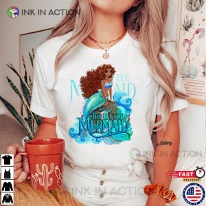 Little Mermaid Black Girl Magic T shirt 1 Ink In Action